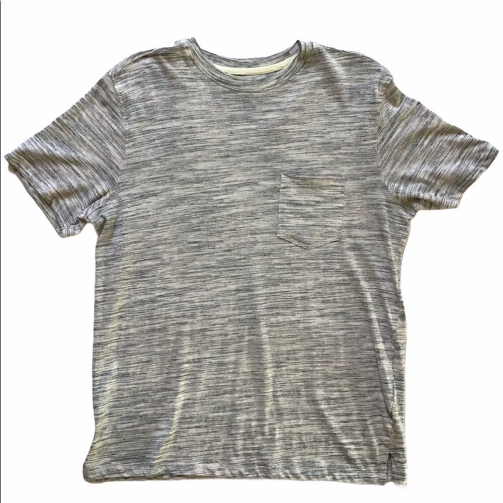 Paper Denim& Cloth Space Dyed Crew Neck Tee
